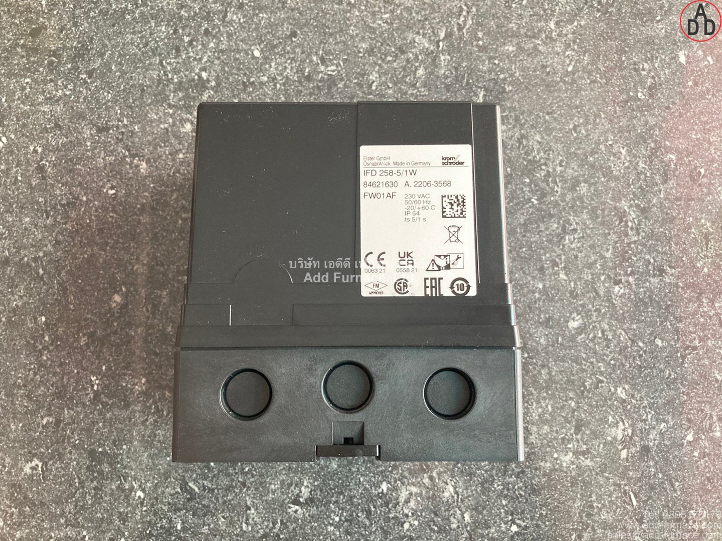 Kromschroder IFD 258-5/1W,burner control - บริษัท เอดีดี เฟอร์เนส จำกัด