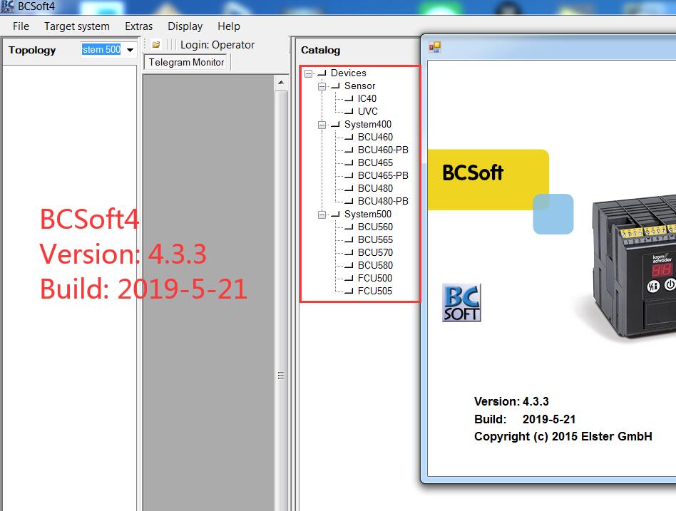 BCSoft4 Version 4.3.3 Build 2019-5-21