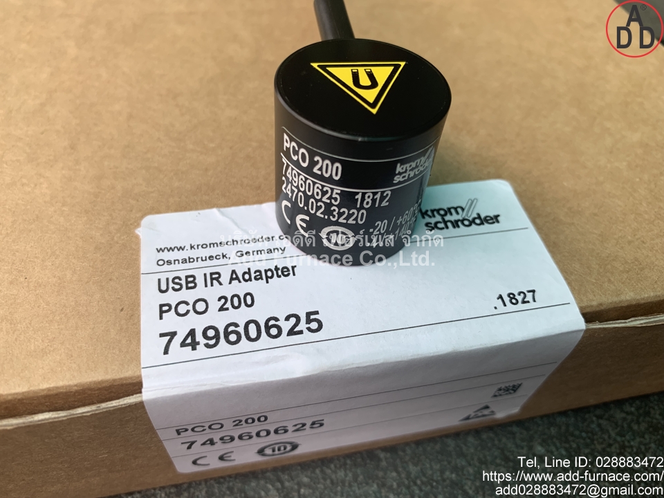 Opto-Adapter PCO 200 | USB IR Adapter,74960625,Kromschroder - บริษัท เอ ...