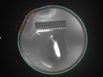 vision matches find part contour defect inspection