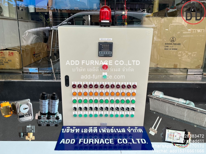Temperature Control Box 12-Point for Infrared Burners - บริษัท เอดีดี ...