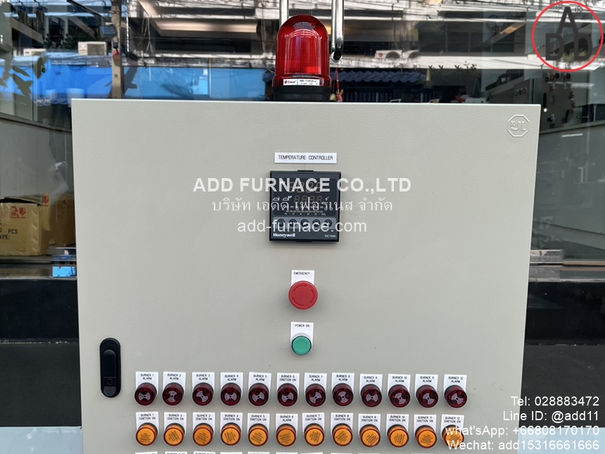 Temperature Control Box 12-Point for Infrared Burners - บริษัท เอดีดี ...