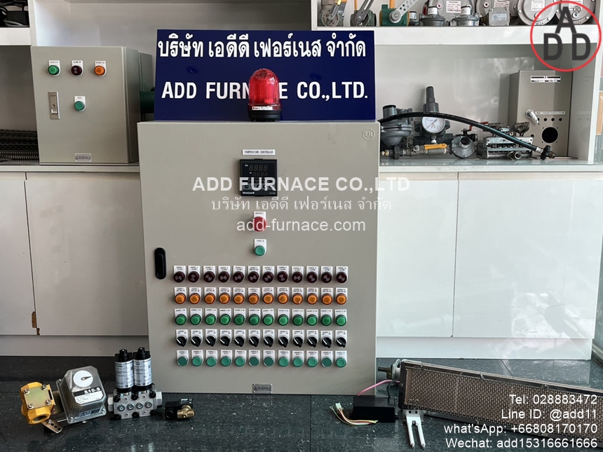 Temperature Control Box 12-Point for Infrared Burners - บริษัท เอดีดี ...