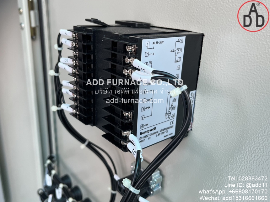 Temperature Control Box 12-Point for Infrared Burners - บริษัท เอดีดี ...