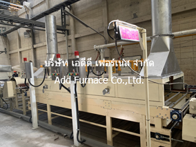 Roller factory tiles water paint drying furnace use infrared gas burner