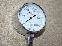 1000mmAq Kusaba Pressure Gauge