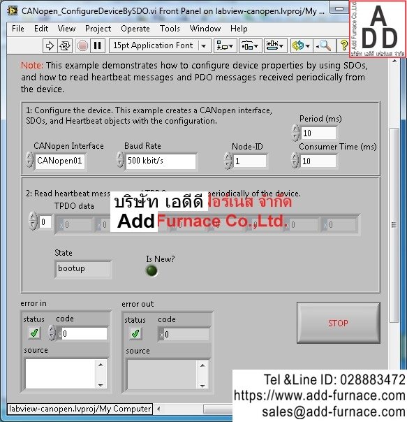 Labview CANopen(11)