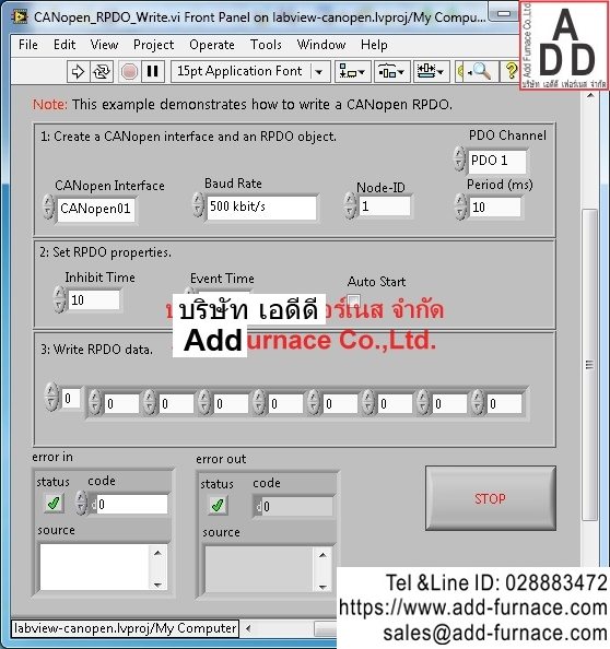 Labview CANopen(22)