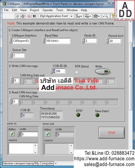 Labview CANopen(9)