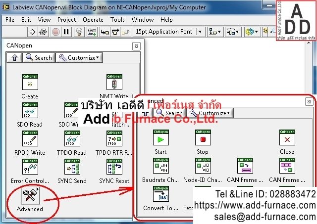 Labview CANopen