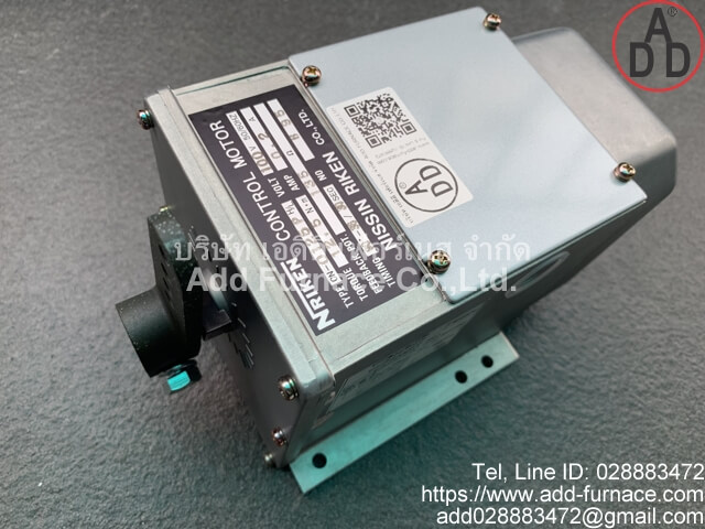 NRIKEN CONTROL MOTOR TYPE CN-0125PH/L - บริษัท เอดีดี เฟอร์เนส จำกัด Control motor CN-0125