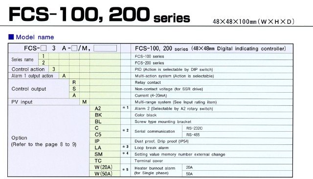 shinko fcs temp control