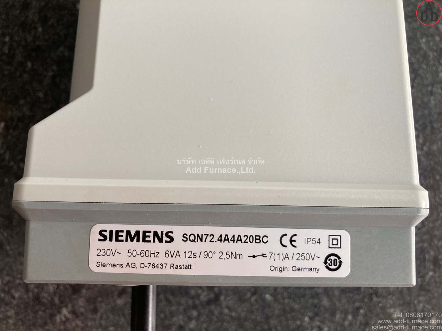Siemens SQN72.4A4A20 Actüatör - ISK Market
