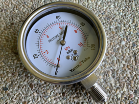 Yamatahaเพรสเชอร์เกจ0ถึง10kPa,0ถึง100mBar,Yamataha Pressure Gauge 0-10kPa(0-100mBar)