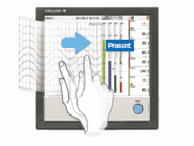 Yokogawa GX10 Touch Screen Recorder